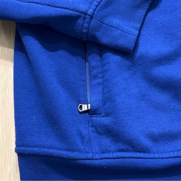 Polo Ralph Lauren Men's Royal Blue Black Double-Knit Full-Zip Track Jacket Large - Picture 2 of 4